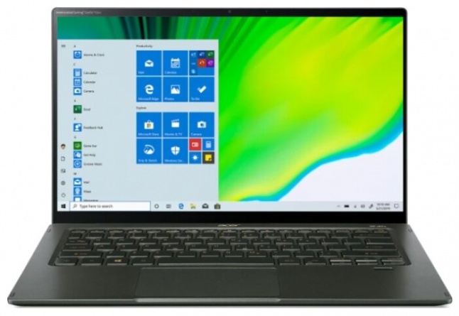 Ноутбук Acer Swift 5 SF514-55GT-73SA (NX.HXAER.004), зеленый фото 1