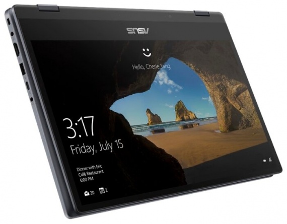 Ноутбук ASUS VivoBook Flip 14 TP412FA-EC404T (90NB0N31-M13540), star grey фото 5