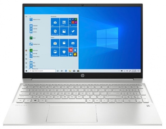 Ноутбук HP PAVILION 15-eh0002ur (281A1EA), естественный серебристый фото 1