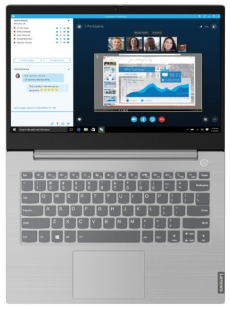 Ноутбук Lenovo ThinkBook 14 IIL 14.0' FHD IPS/Core i7-1065G7/16GB/512GB/Intel Iris Plus Graphics/Win 10 Pro/NoODD/серый (20SL000LRU) фото 6