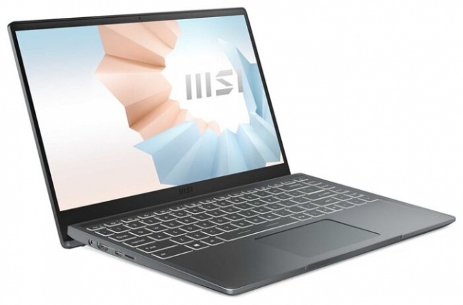 Ноутбук MSI Modern 14 B11MO-063RU (9S7-14D314-063), серый фото 2