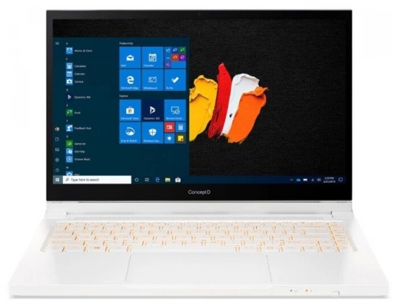 Ноутбук Acer ConceptD 3 Ezel CC314-72-56JF (NX.C5GER.001), белый фото 1