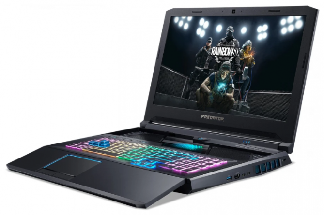 Ноутбук Acer Predator Helios 700 PH717-72-905U (NH.Q92ER.002), черный фото 2