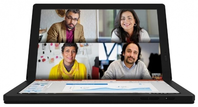 Ноутбук Lenovo ThinkPad X1 Fold Gen 1 (20RL0018RT), black фото 1