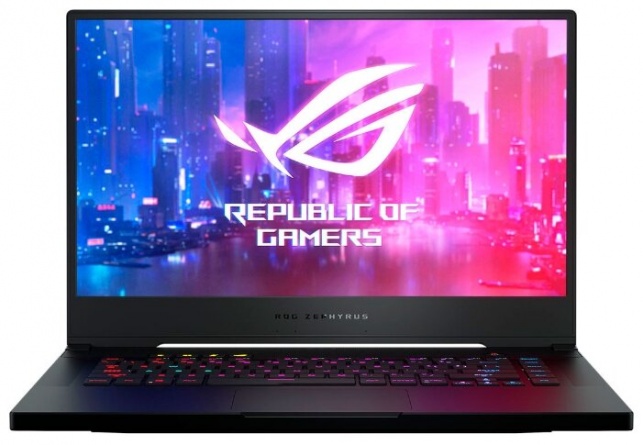 Ноутбук ASUS ROG Zephyrus M GU502LW-AZ220 (90NR02W6-M03740), черный фото 1