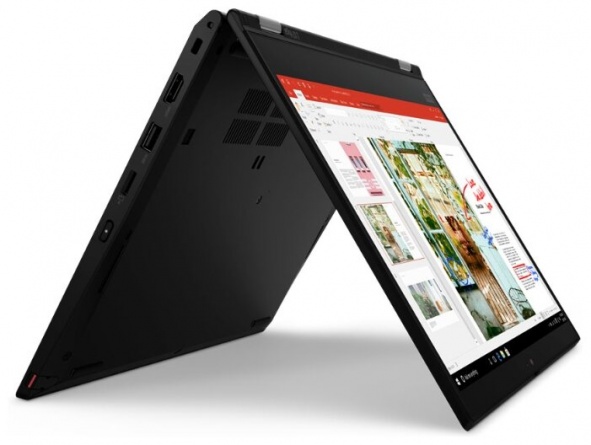 Ноутбук Lenovo ThinkPad L13 Yoga 13.3' FHD IPS/Core i7-10510U/16GB/512GB/Intel UHD Graphics/Win 10 Pro/NoODD/черный (20R5000KRT) фото 2
