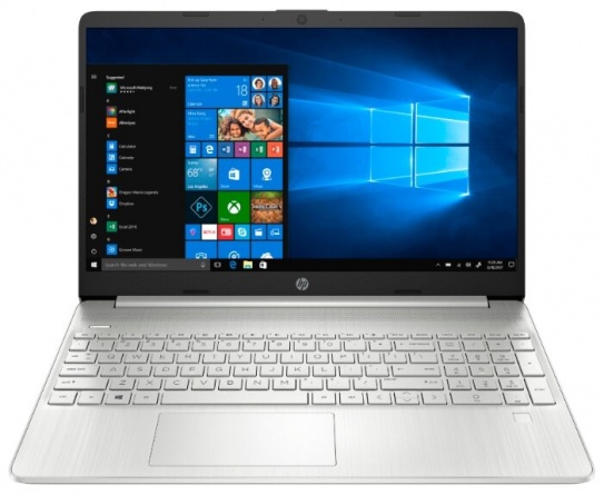 Ноутбук HP 15s-eq0054ur (22P95EA), естественный серебряный фото 1