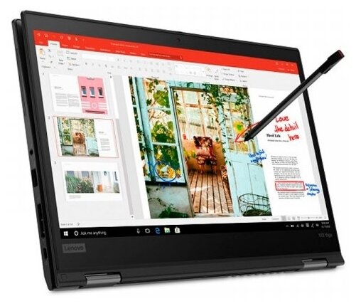 Ноутбук Lenovo ThinkPad X13 Yoga Gen 1 (20SX0001RT), black фото 3