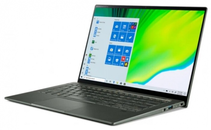 Ноутбук Acer Swift 5 SF514-55GT-73SA (NX.HXAER.004), зеленый фото 3