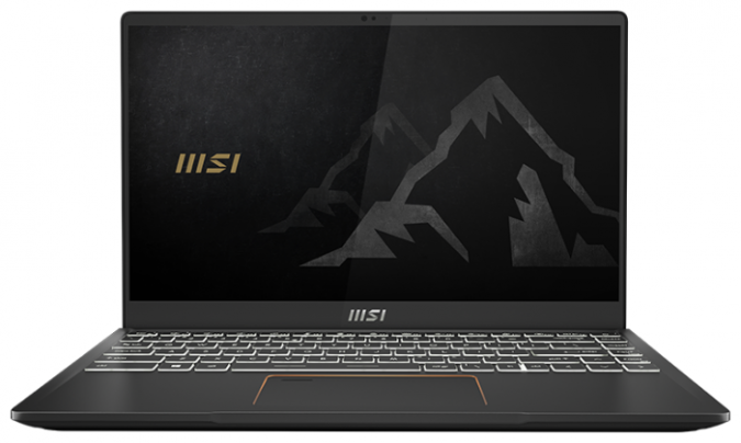 Ноутбук MSI Summit E14 A11SCST-072RU (9S7-14C424-072), черный фото 1