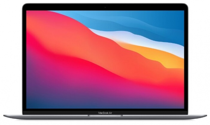 Ноутбук Apple MacBook Air 13 Late 2020 (Z1250007H), серый космос фото 1