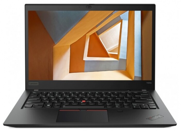 Ноутбук Lenovo ThinkPad T495s 14.0' FHD IPS/Ryzen 7 PRO 3700U/16GB/256GB/Radeon Vega 10/Win 10 Pro/NoODD/черный (20QJ000DRT) фото 1