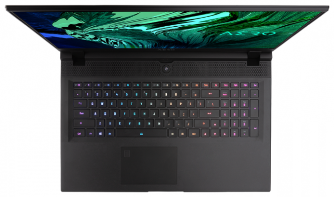 Ноутбук GIGABYTE AERO 17 HDR (RTX 30 Series) YC-9RU4760SP (9RP77YC05AM371RU00), черный фото 4