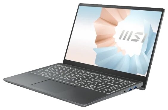 Ноутбук MSI Modern 14 B11MO-062RU (9S7-14D314-062), серый фото 1