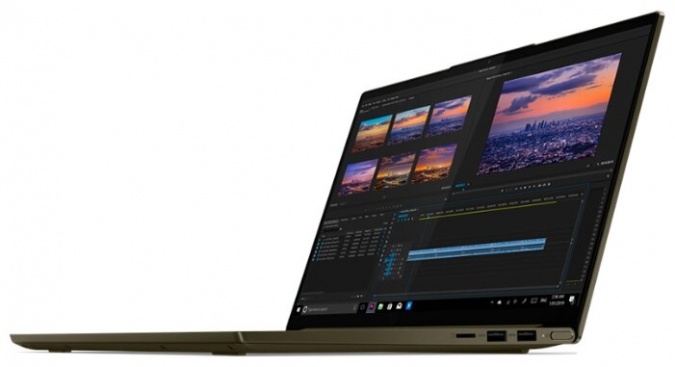 Ноутбук Lenovo Yoga Slim 7 14IIL05 (82A1008BRU), dark moss фото 5