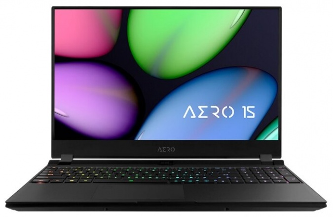 Ноутбук GIGABYTE AERO 15 (9RP75KBTDG8T1RU0000), черный фото 1