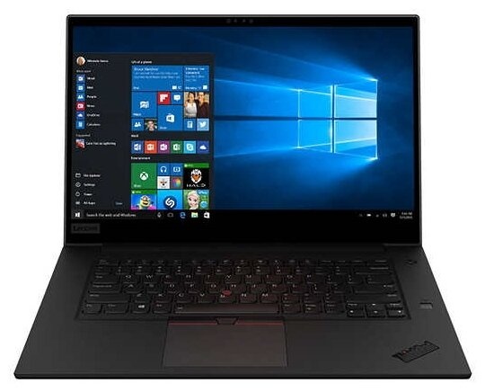 Ноутбук Lenovo ThinkPad P1 (20TH001HRT), черный фото 1
