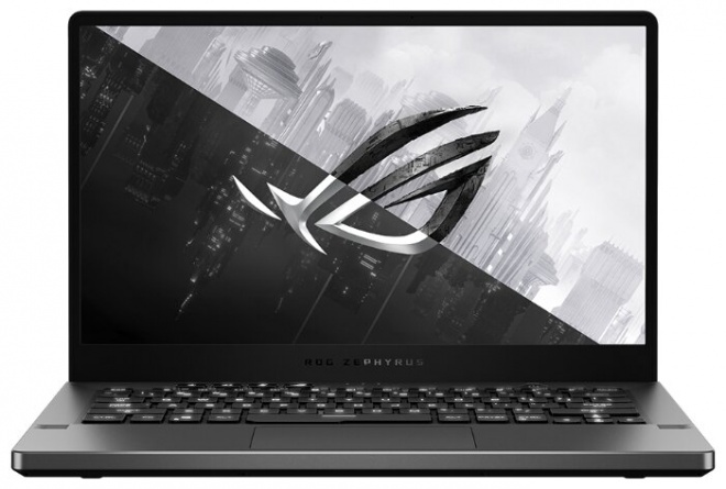 Ноутбук ASUS ROG Zephyrus G14 GA401II-HE182T (90NR03J3-M04340), серый фото 1