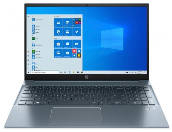 Ноутбук HP Pavilion 15-eg0060ur (2S2Y9EA), приглушенный синий/светло-синий фото 1