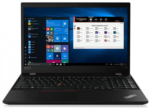 Ноутбук Lenovo ThinkPad P15s Gen 1 (20T4000PRT), black фото 1