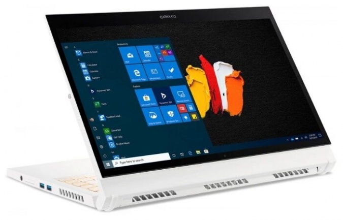 Ноутбук Acer ConceptD 3 Ezel CC314-72G-77YD (NX.C5JER.002), белый фото 5