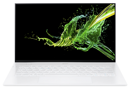 Ноутбук Acer Swift 7 SF714-52T-76X9 (NX.HB4ER.003), белый фото 1