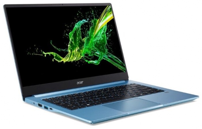 Ноутбук Acer SWIFT 3 SF314-57-735H (NX.HJJER.002), голубой фото 2