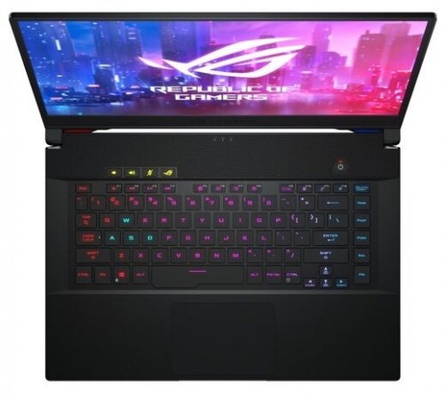 Ноутбук ASUS ROG Zephyrus S GX502LWS-HF121T (90NR02U1-M02090), brushed black фото 2